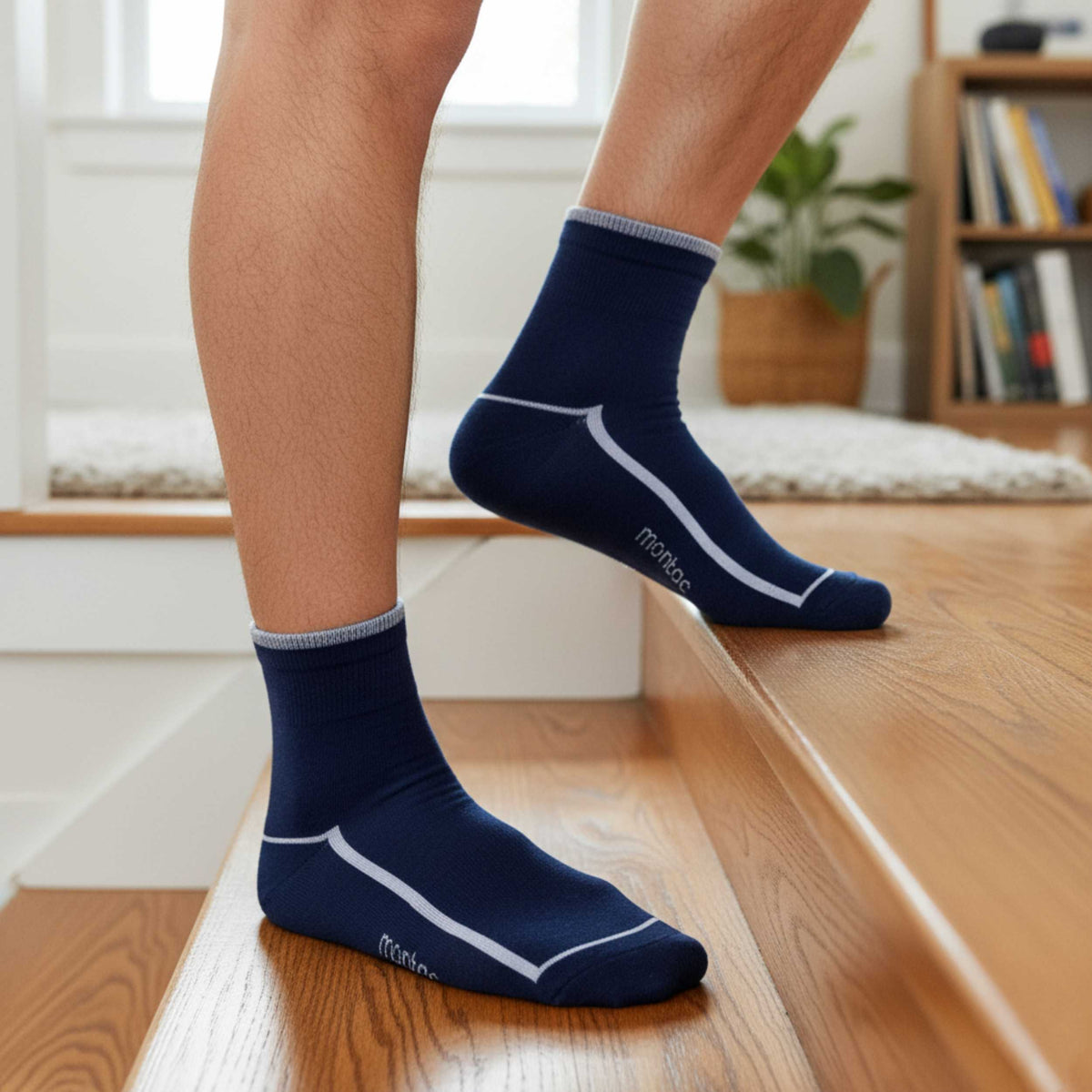 Montac Ankle Socks (Aloe Vera & Mint)