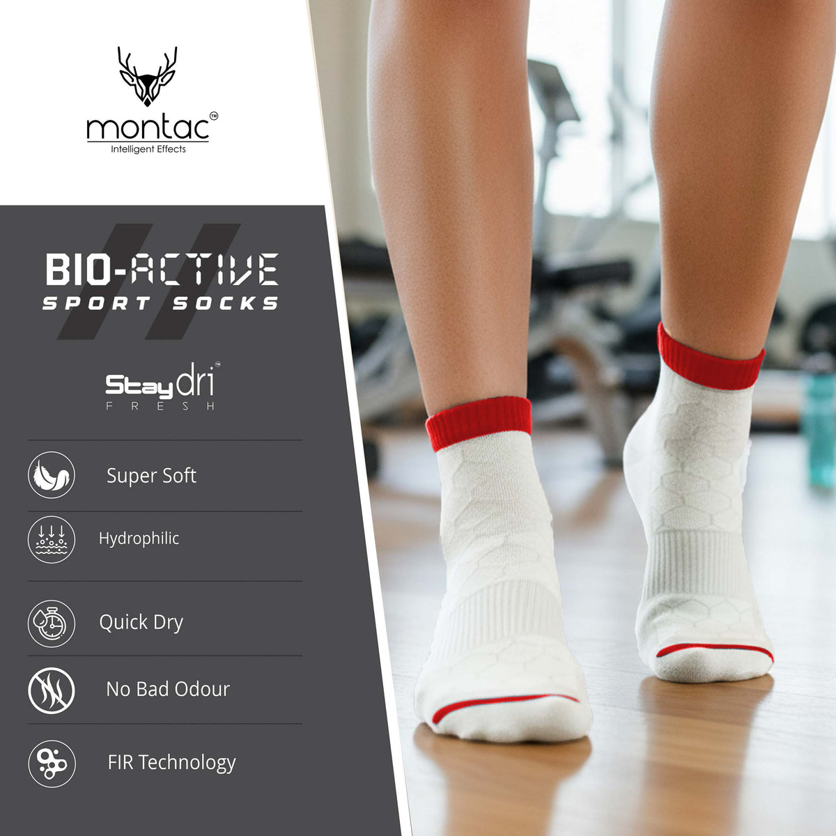 Montac Sport Socks (Bio Active)