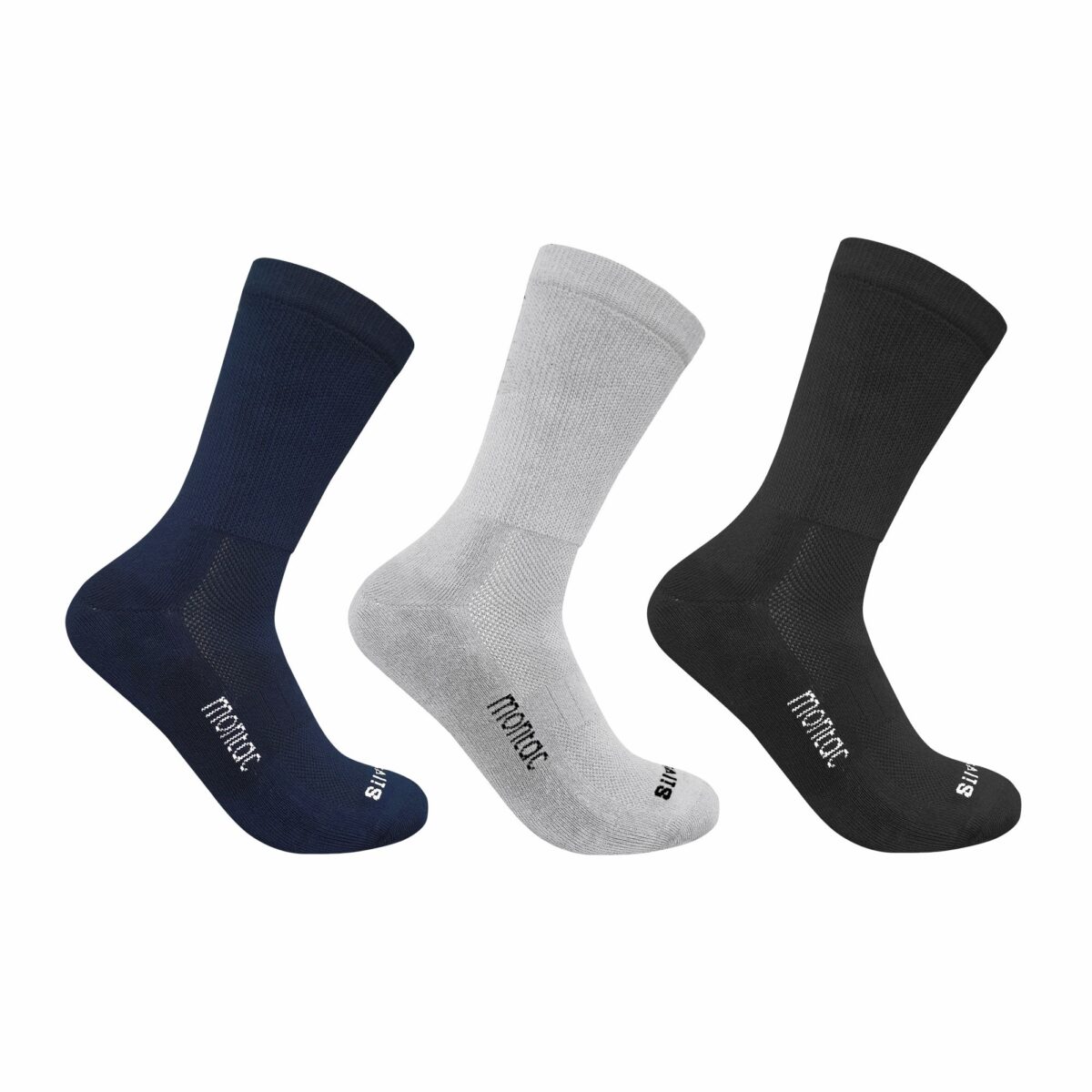 Silver diabetic socks