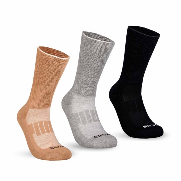 silver diabetic socks